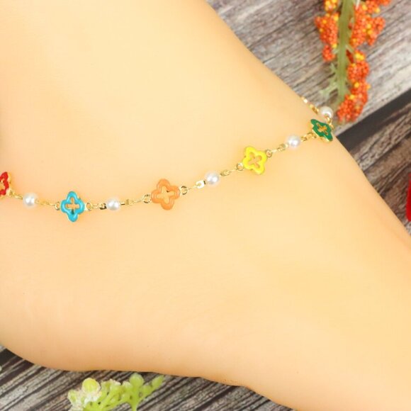 "Elegant Handmade Anklet – Delicate Jewelry for Women, MAR091589 - Picture 10 of 10